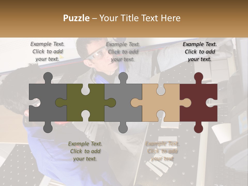 System Electricity Heat PowerPoint Template