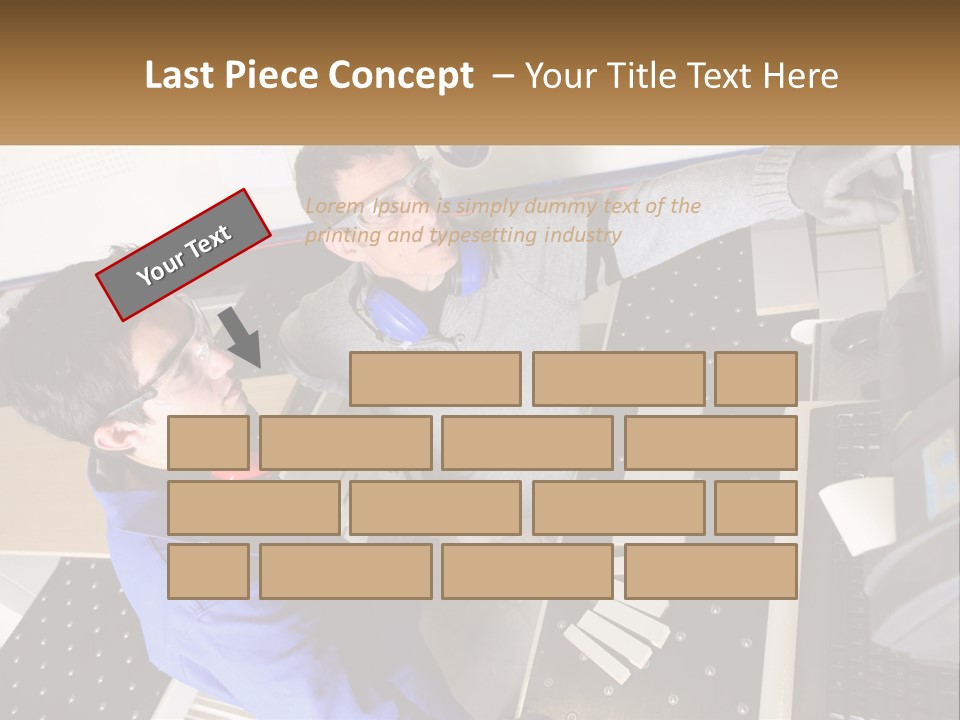 System Electricity Heat PowerPoint Template