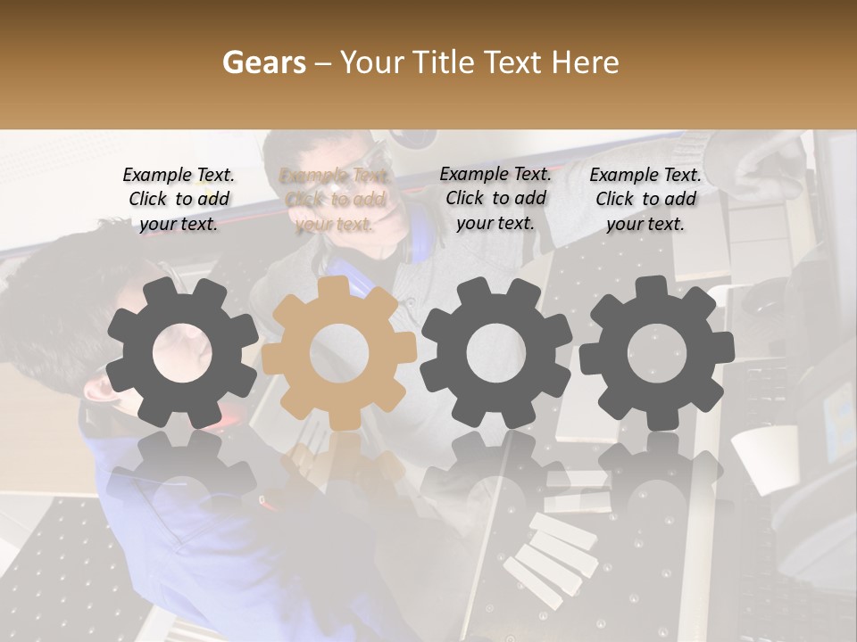 System Electricity Heat PowerPoint Template
