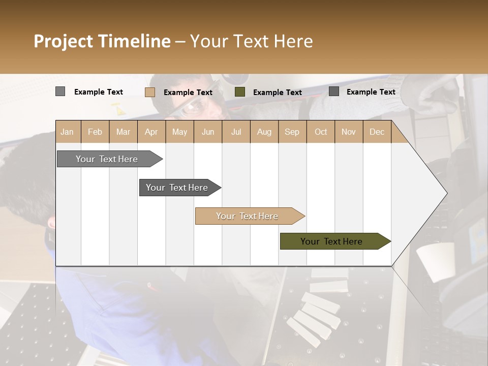 System Electricity Heat PowerPoint Template