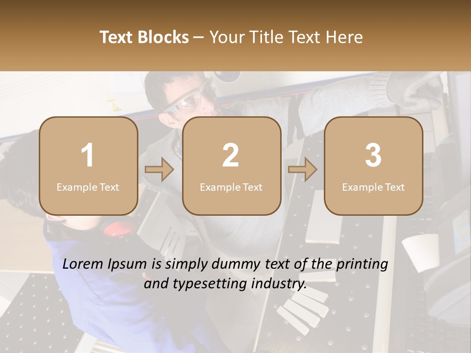 System Electricity Heat PowerPoint Template