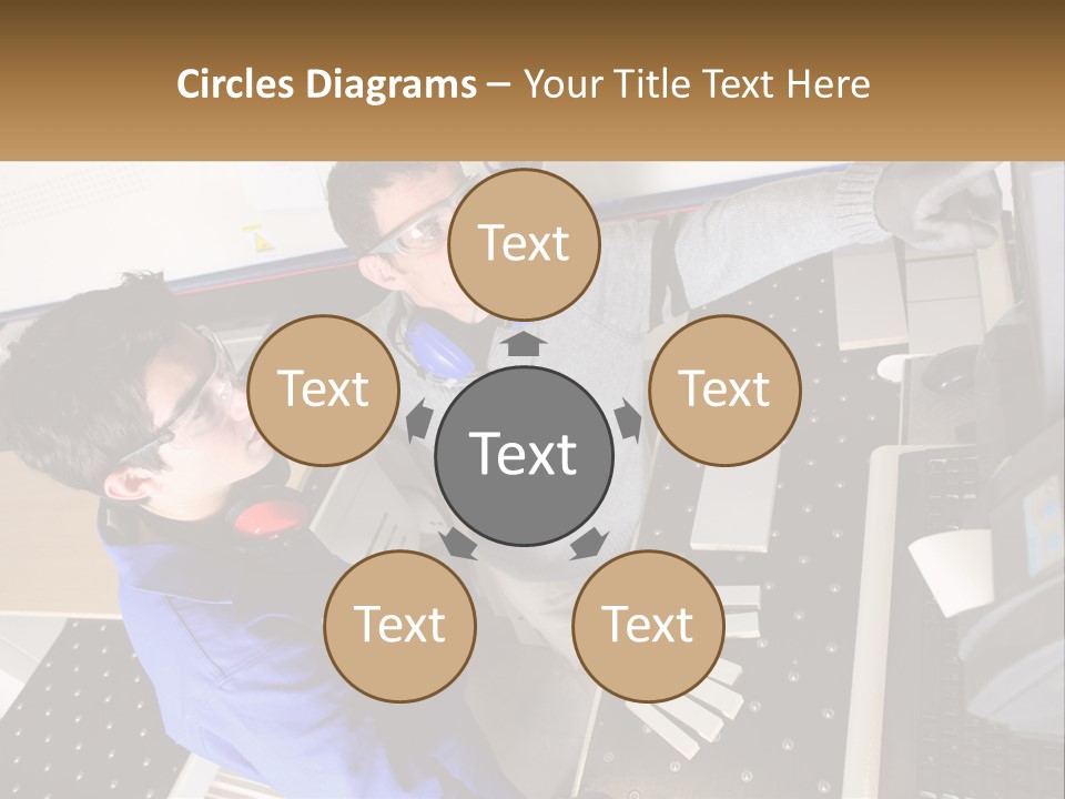 System Electricity Heat PowerPoint Template