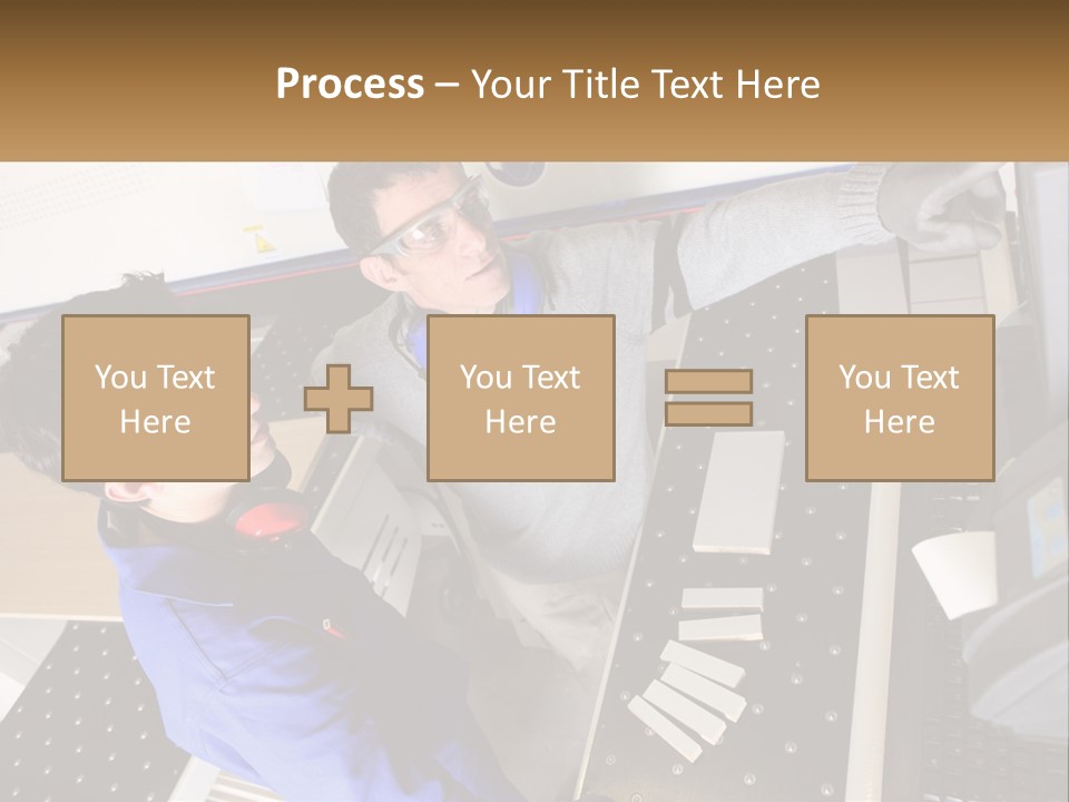 System Electricity Heat PowerPoint Template