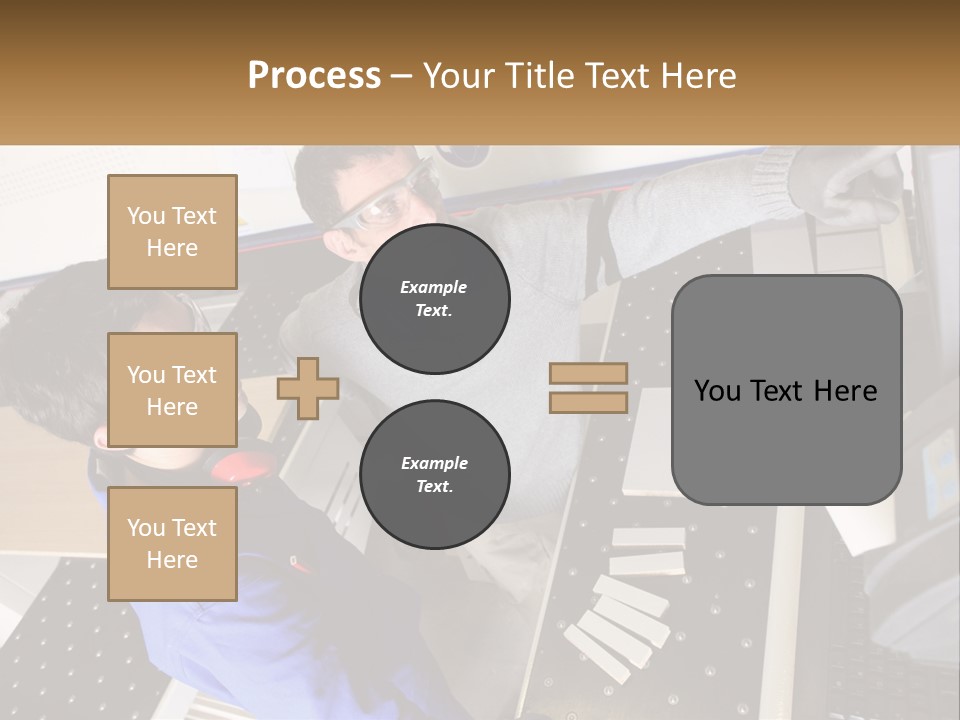 System Electricity Heat PowerPoint Template