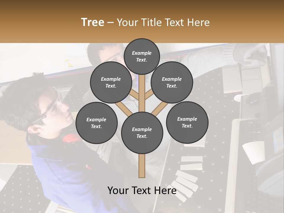 System Electricity Heat PowerPoint Template