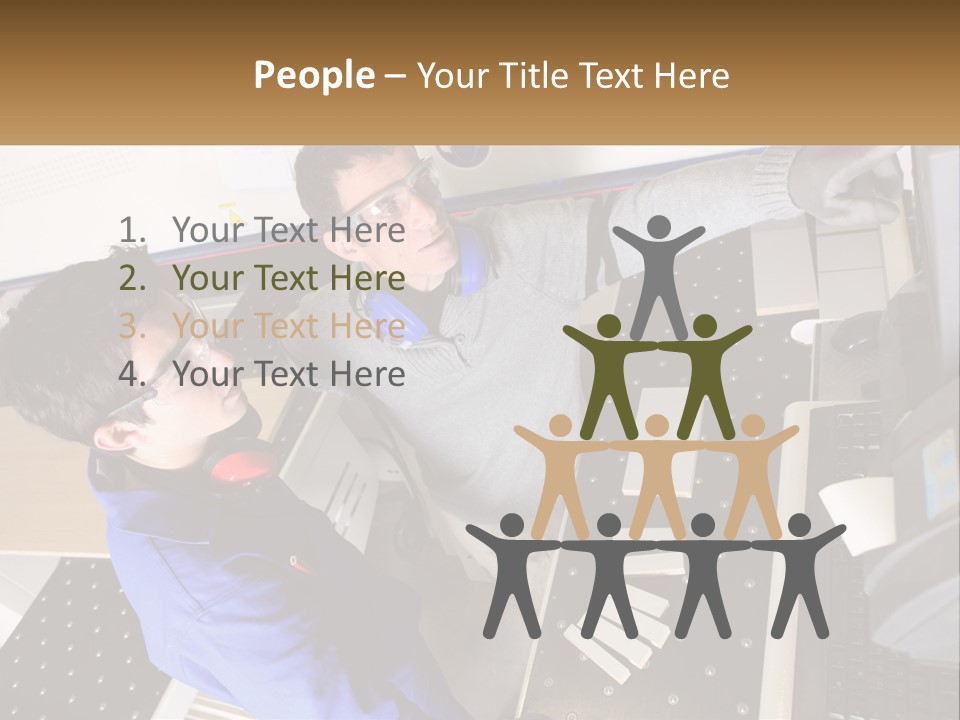 System Electricity Heat PowerPoint Template