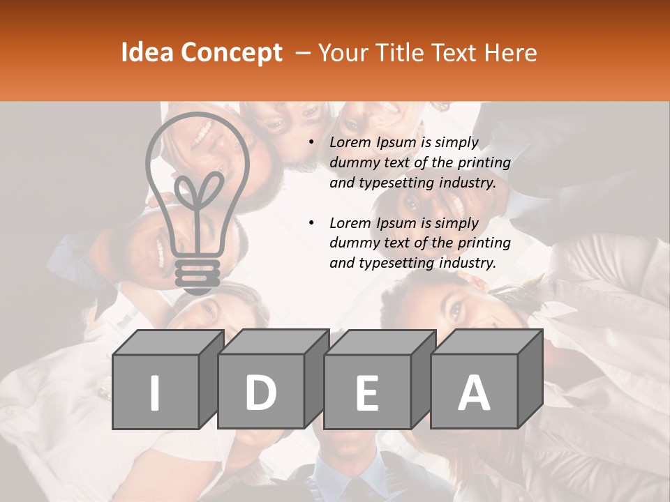 House White Switch PowerPoint Template