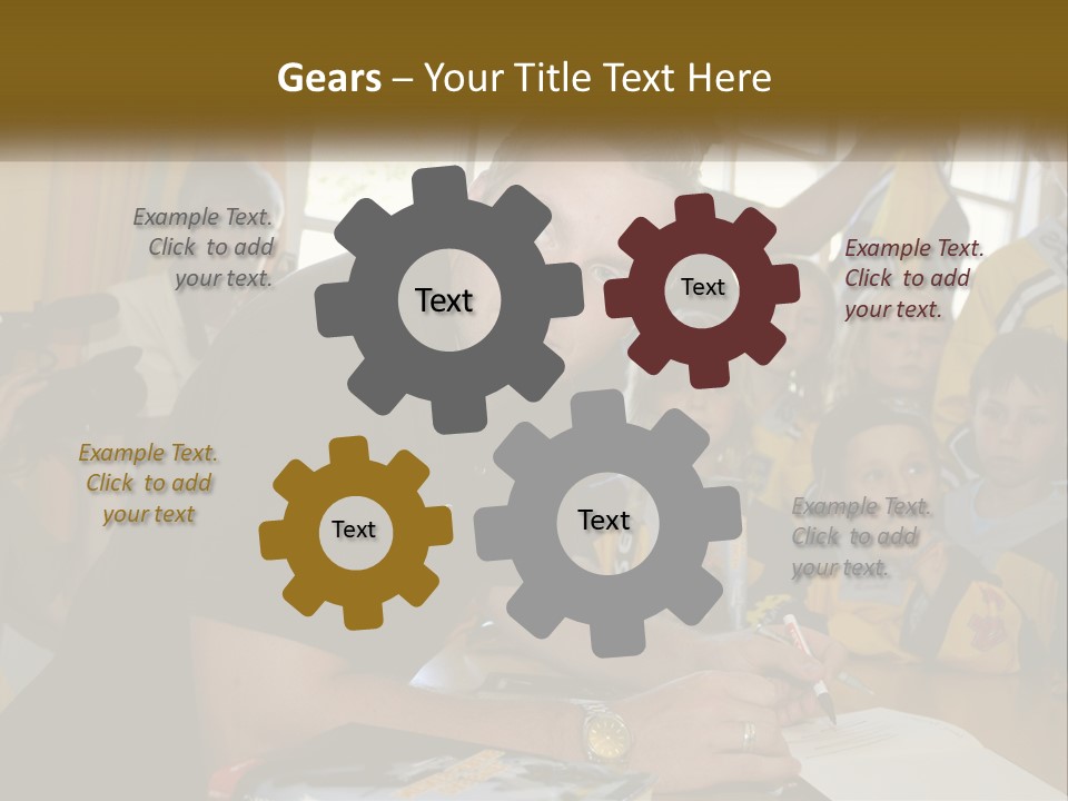Home Electricity Cooling PowerPoint Template