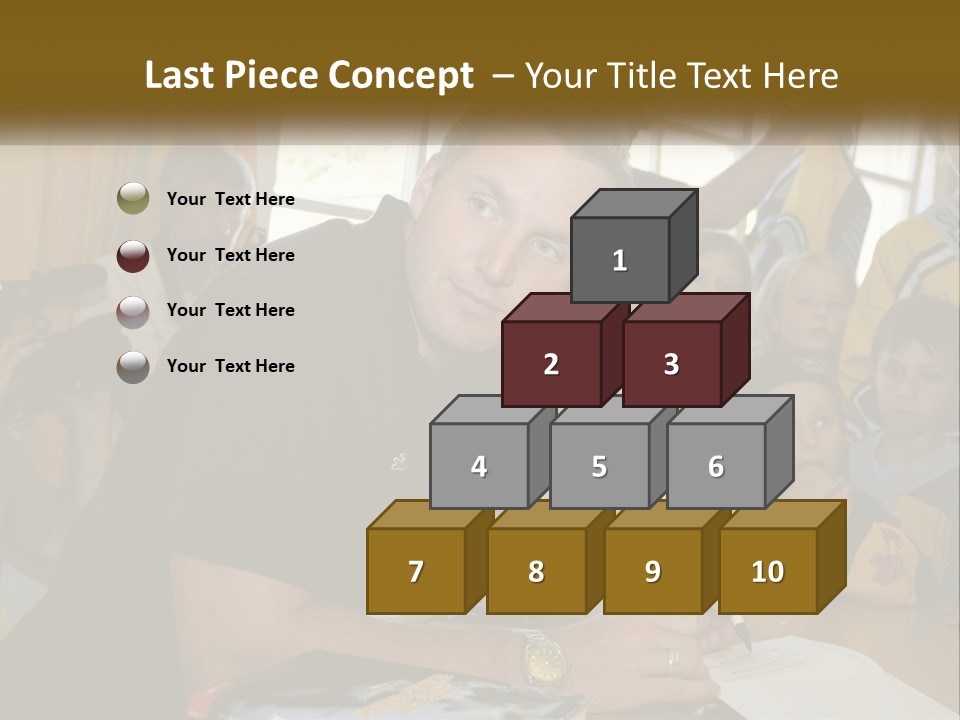 Home Electricity Cooling PowerPoint Template