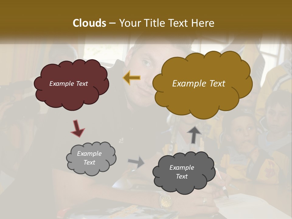 Home Electricity Cooling PowerPoint Template