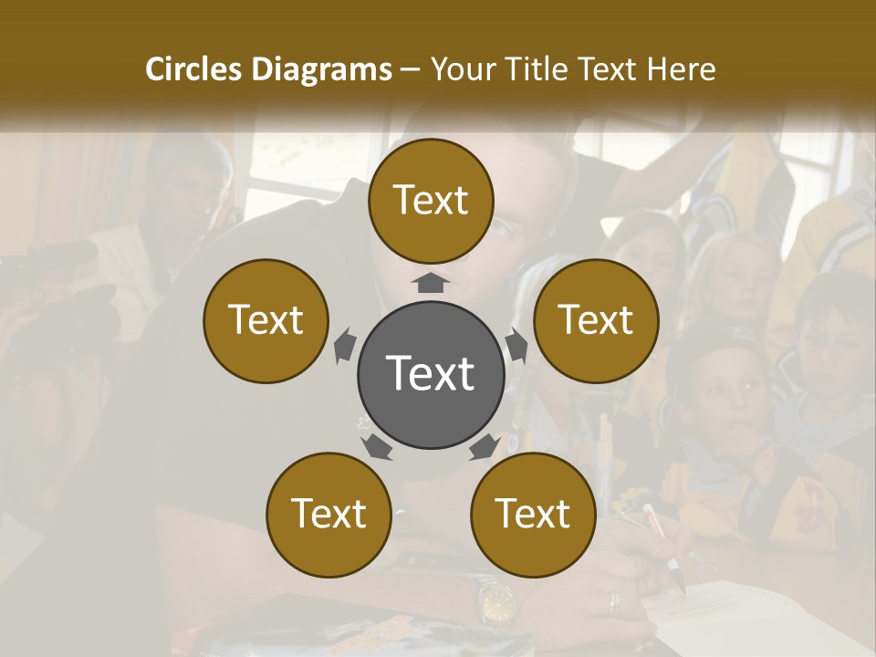 Home Electricity Cooling PowerPoint Template