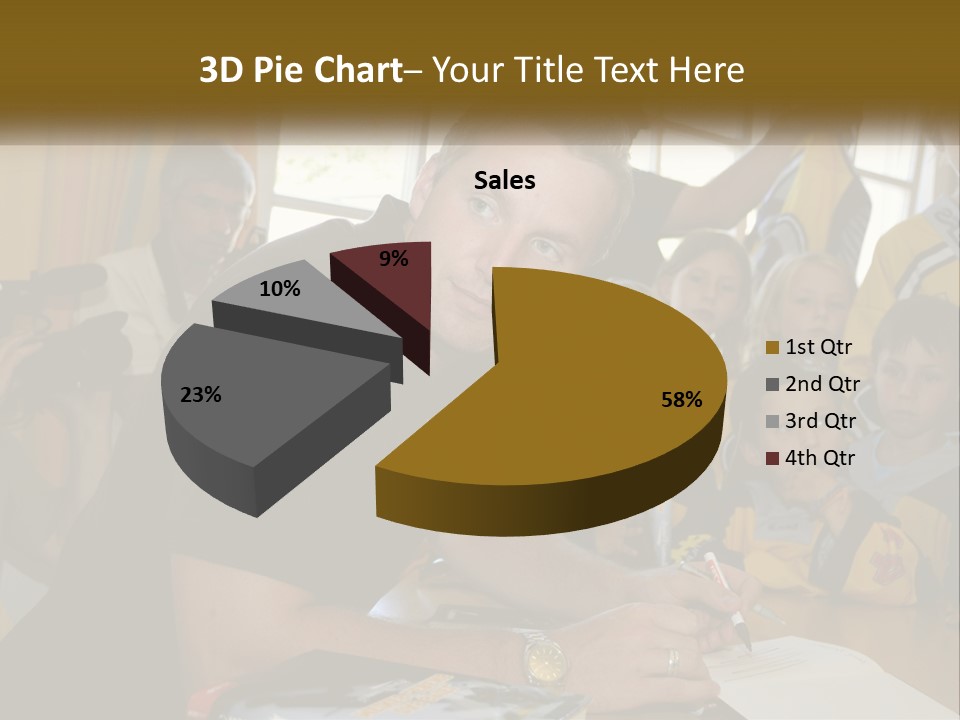 Home Electricity Cooling PowerPoint Template