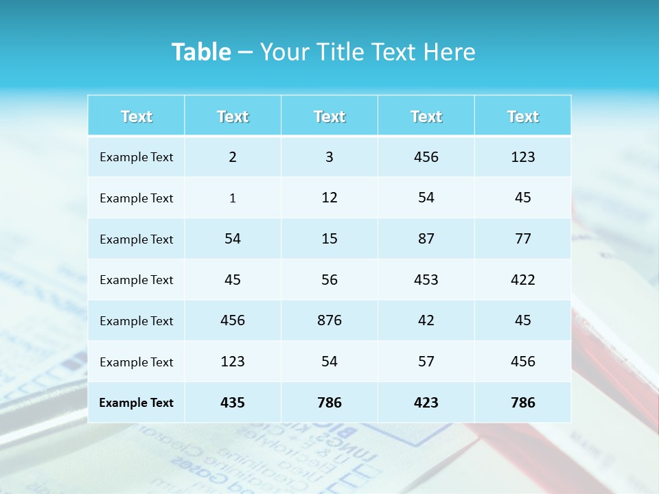 Power Switch Ventilation PowerPoint Template