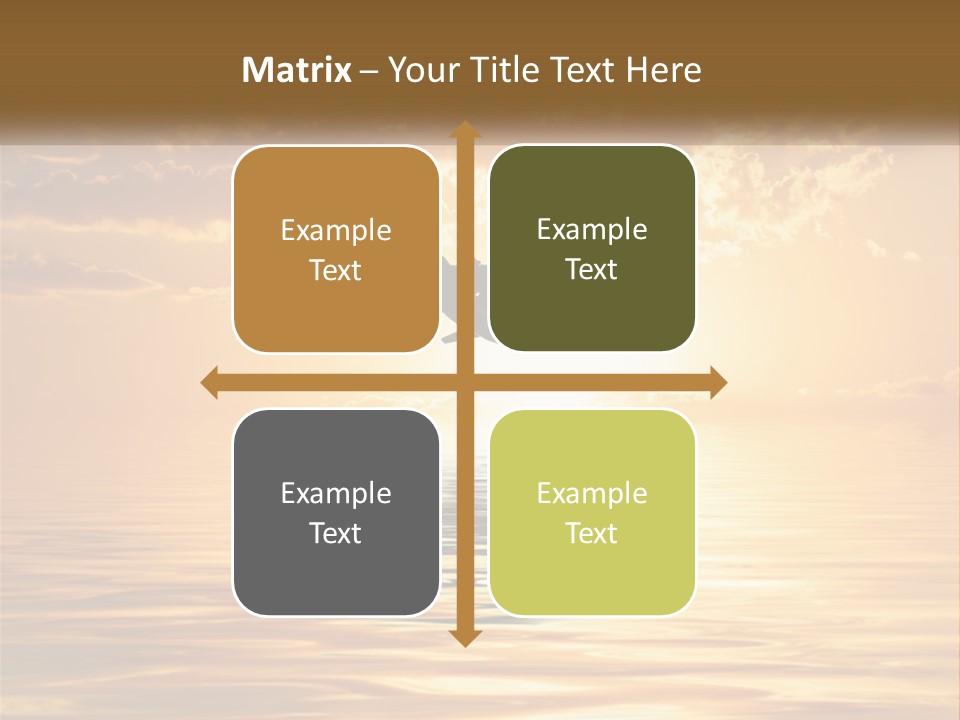 Cold Heat Supply PowerPoint Template
