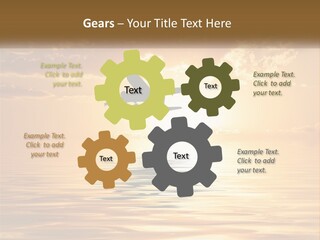 Cold Heat Supply PowerPoint Template