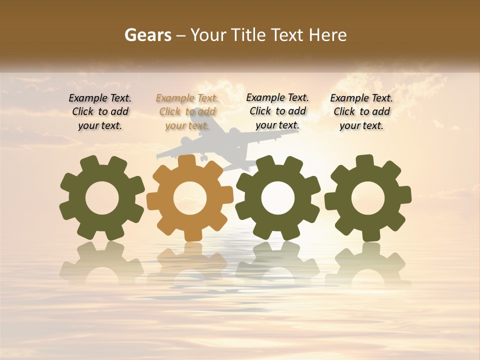 Cold Heat Supply PowerPoint Template