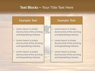 Cold Heat Supply PowerPoint Template