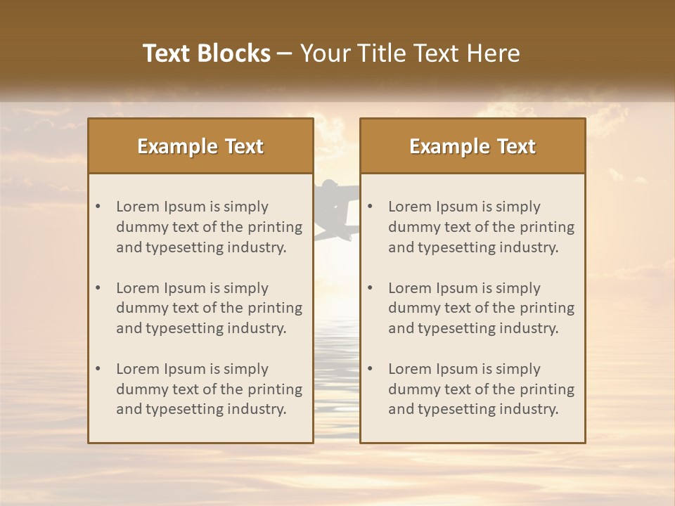 Cold Heat Supply PowerPoint Template