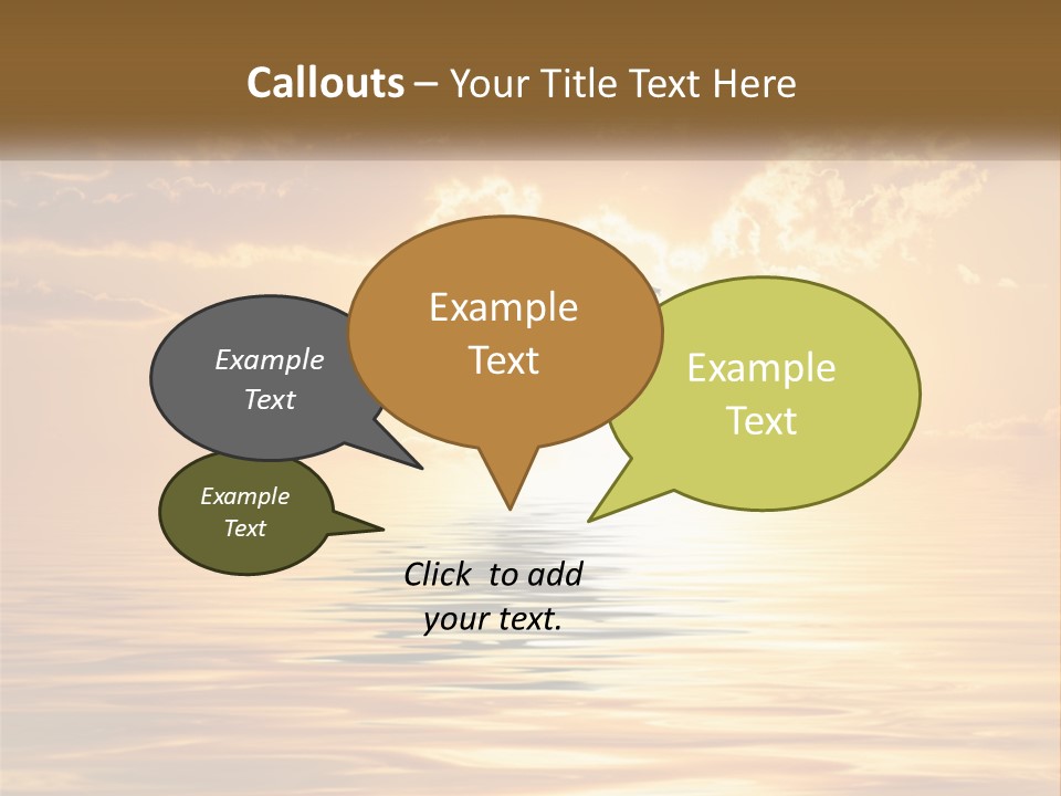 Cold Heat Supply PowerPoint Template