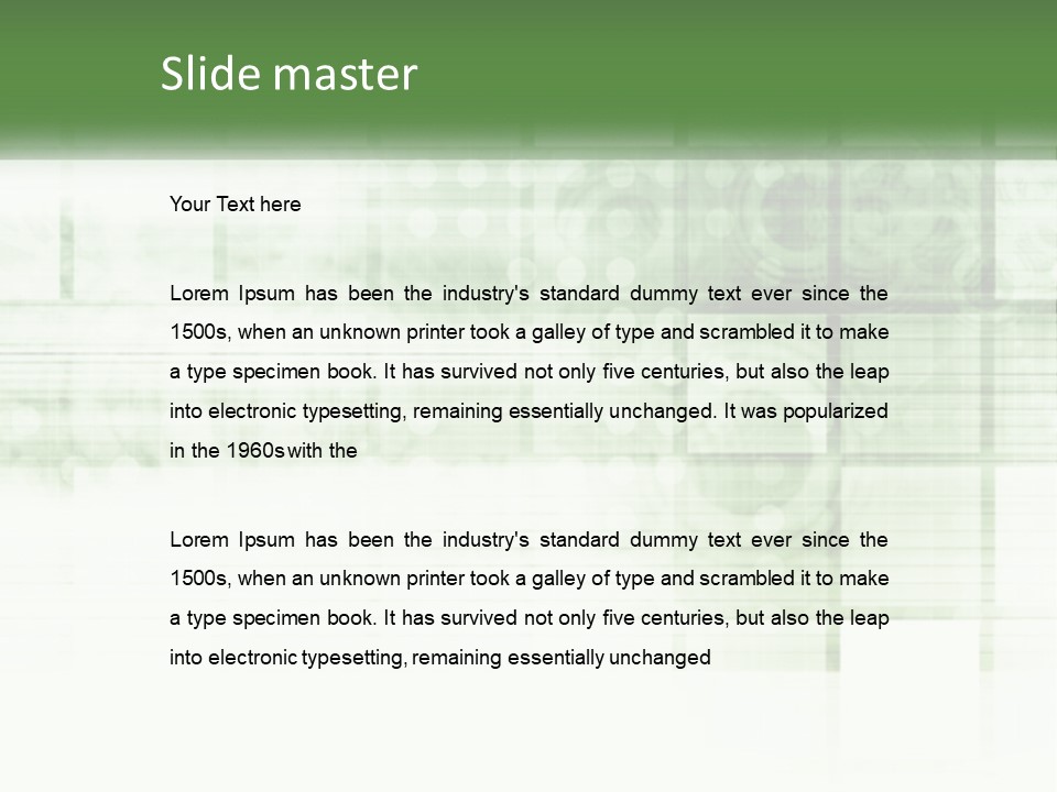 Remote Part Power PowerPoint Template