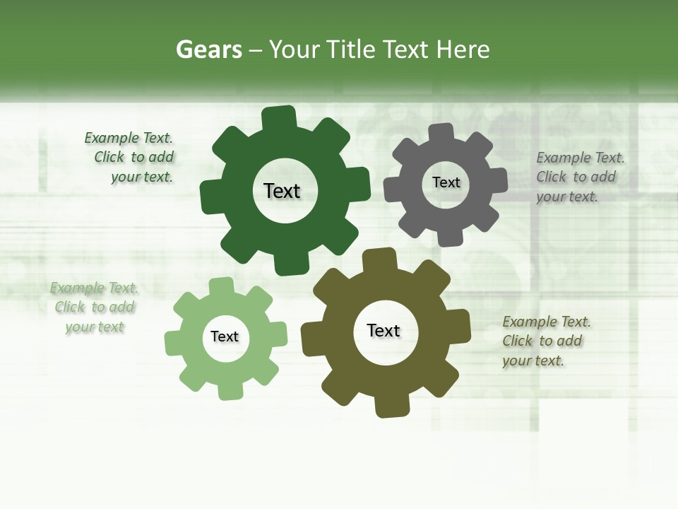 Remote Part Power PowerPoint Template