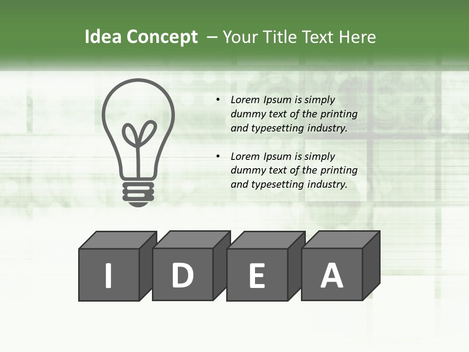 Remote Part Power PowerPoint Template