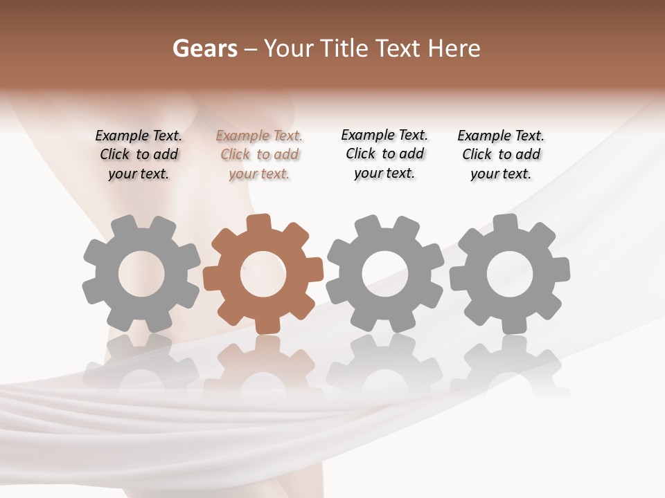 Technology Part Supply PowerPoint Template