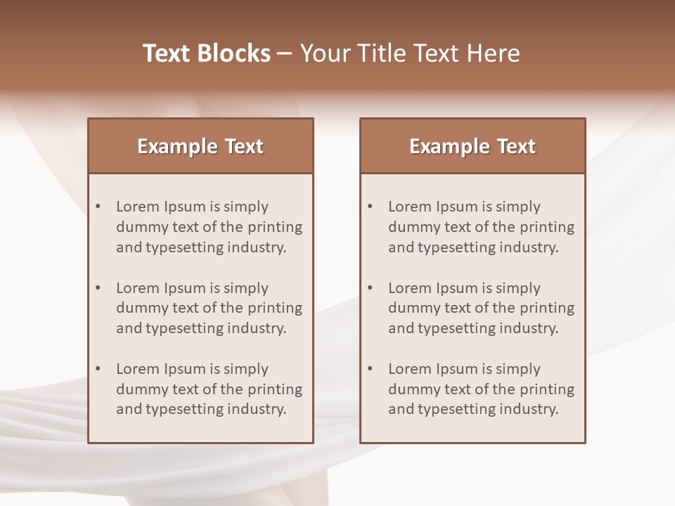 Technology Part Supply PowerPoint Template