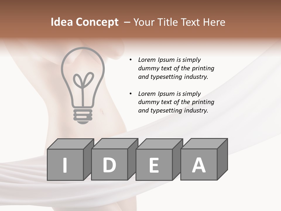 Technology Part Supply PowerPoint Template