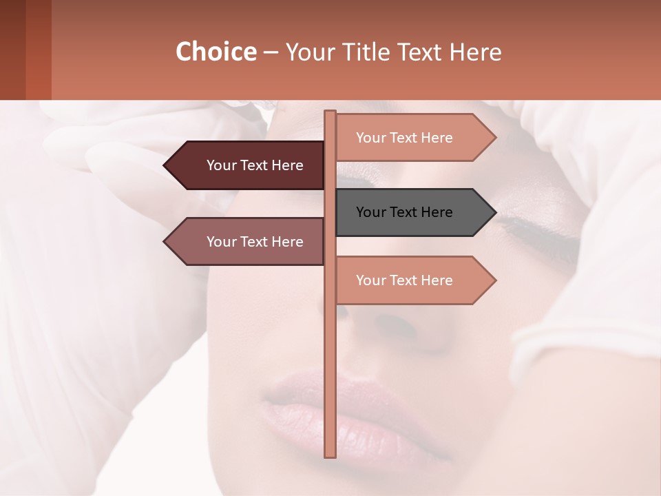 Electric Technology House PowerPoint Template