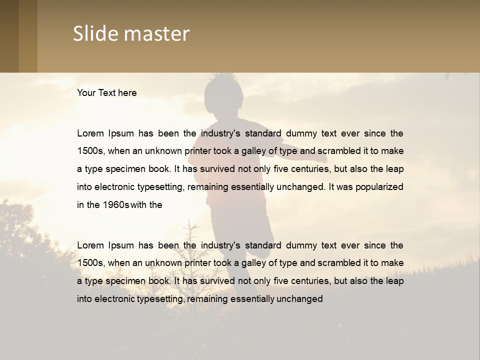 Power Climate Remote PowerPoint Template