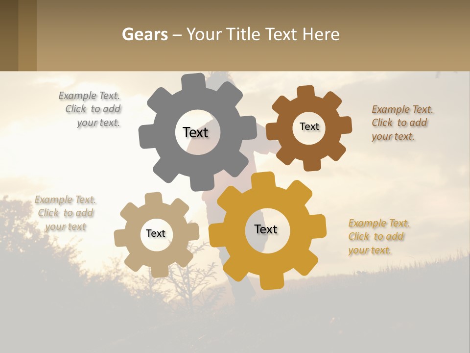 Power Climate Remote PowerPoint Template