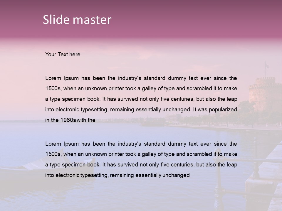 Technology System Conditioner PowerPoint Template