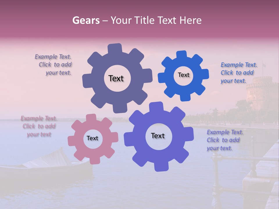 Technology System Conditioner PowerPoint Template