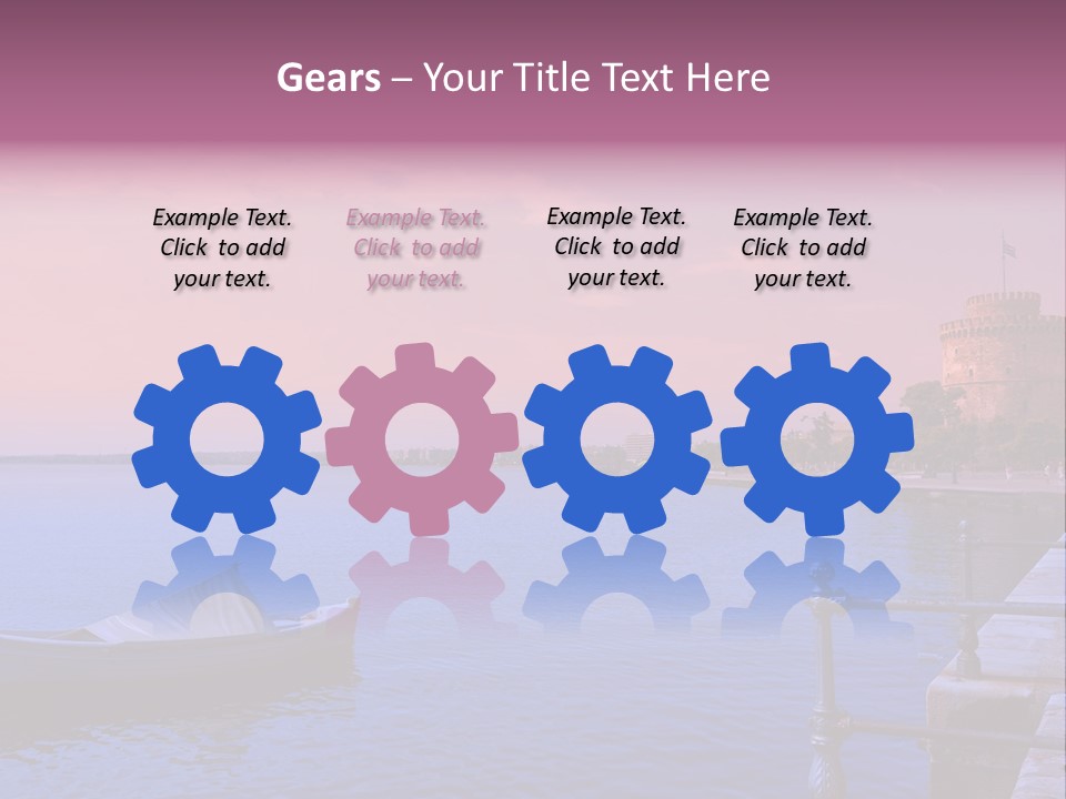 Technology System Conditioner PowerPoint Template