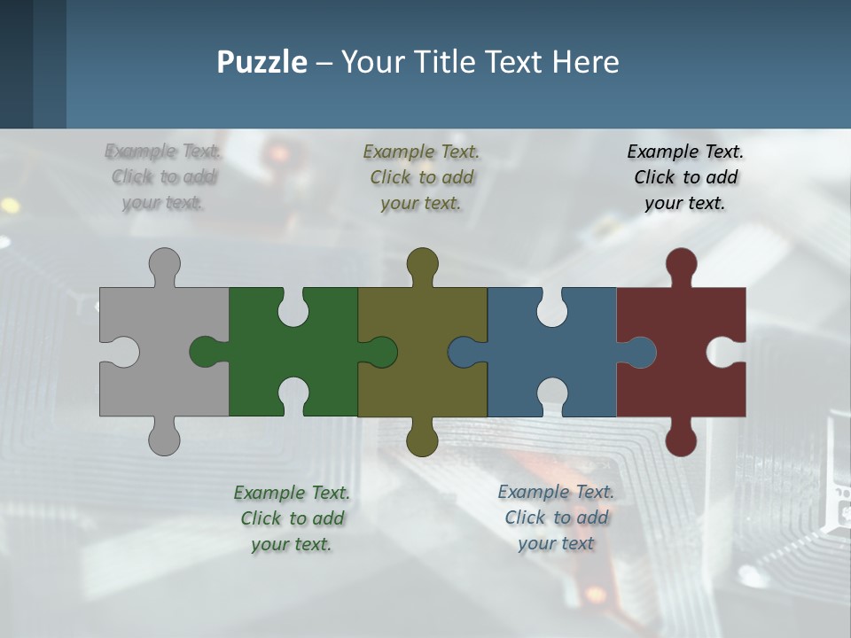 White Power Ventilation PowerPoint Template