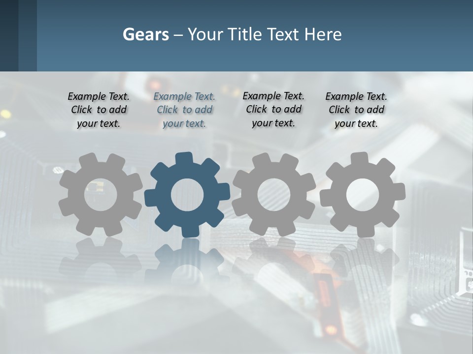 White Power Ventilation PowerPoint Template