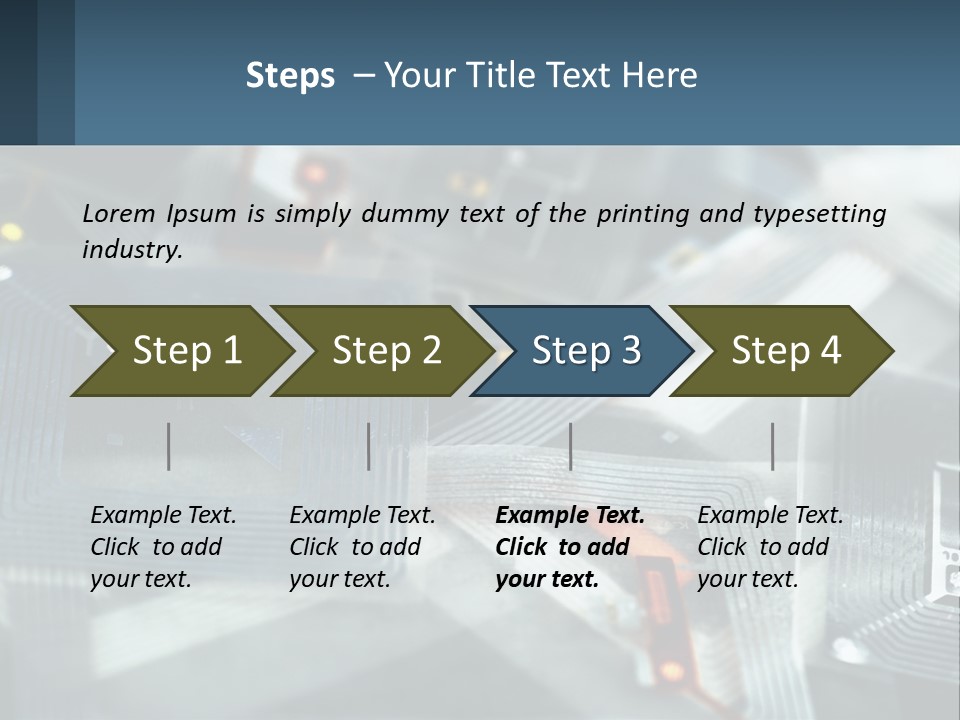 White Power Ventilation PowerPoint Template