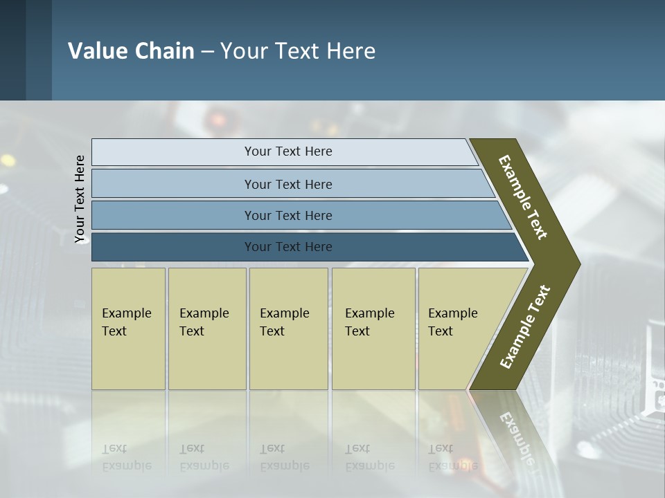 White Power Ventilation PowerPoint Template