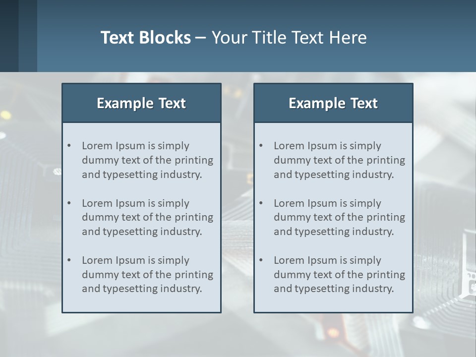 White Power Ventilation PowerPoint Template
