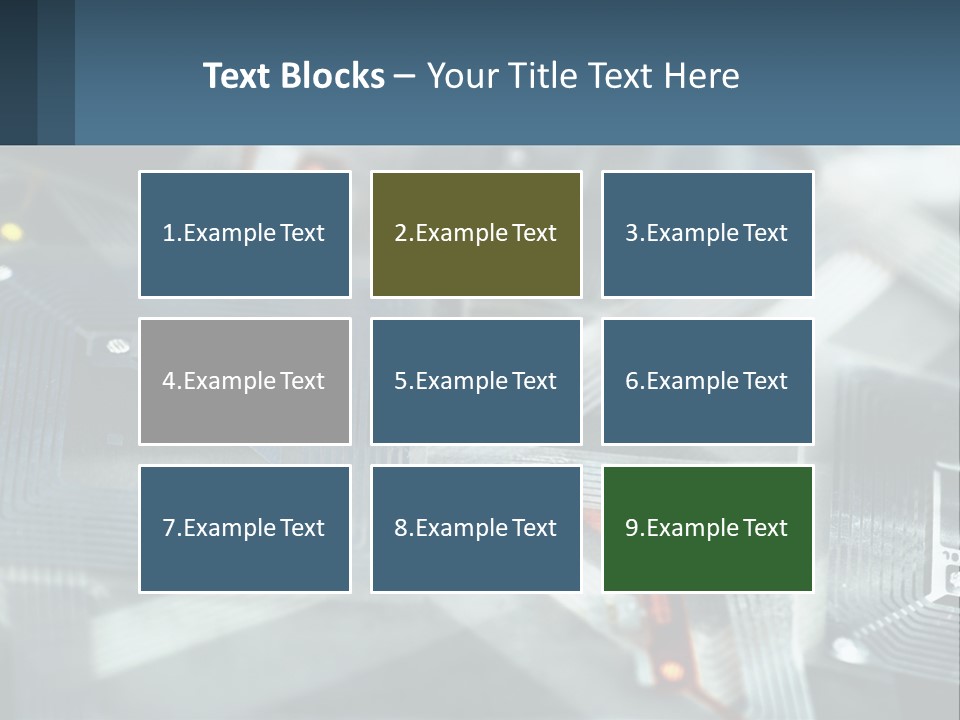 White Power Ventilation PowerPoint Template