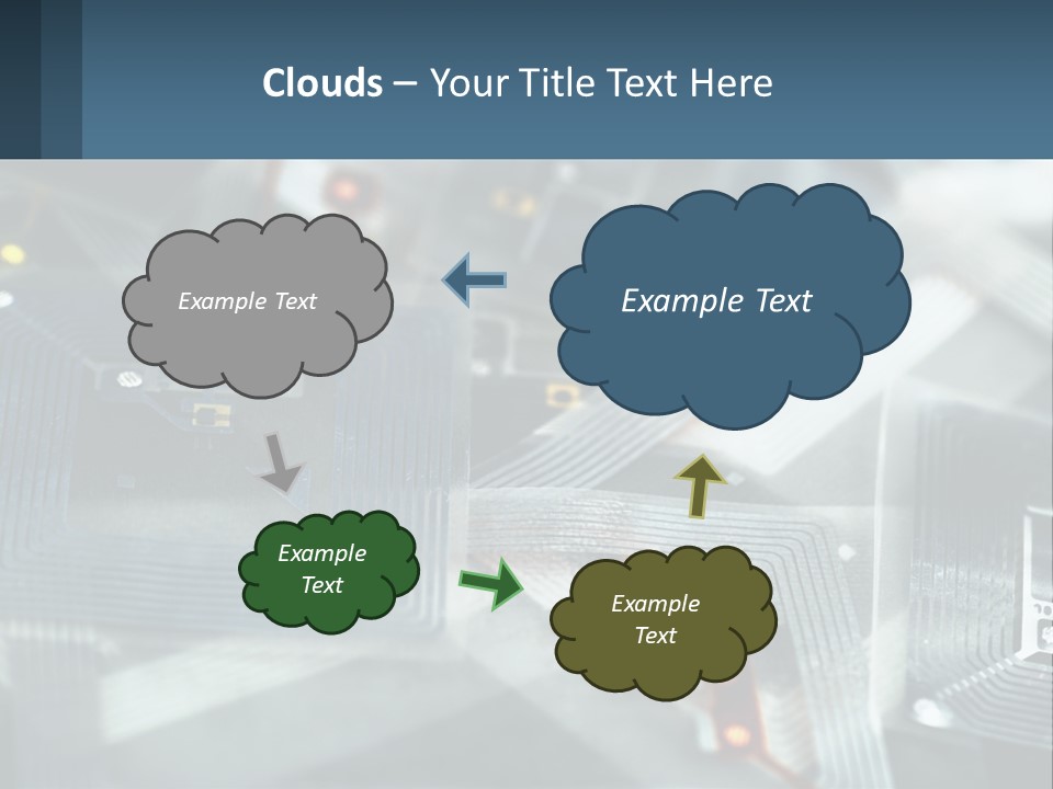 White Power Ventilation PowerPoint Template