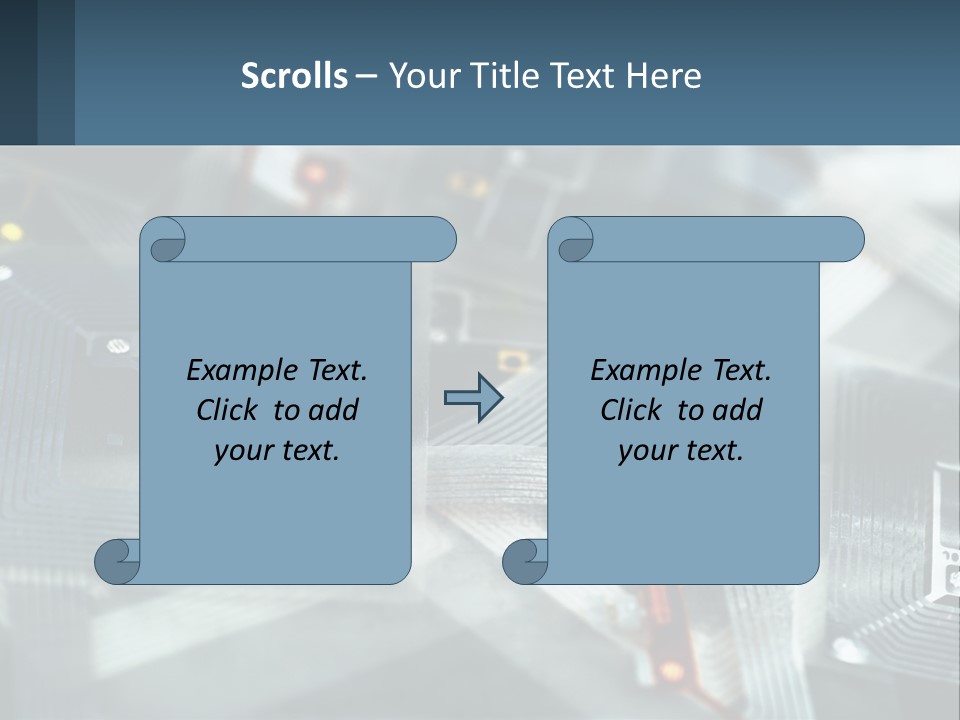 White Power Ventilation PowerPoint Template