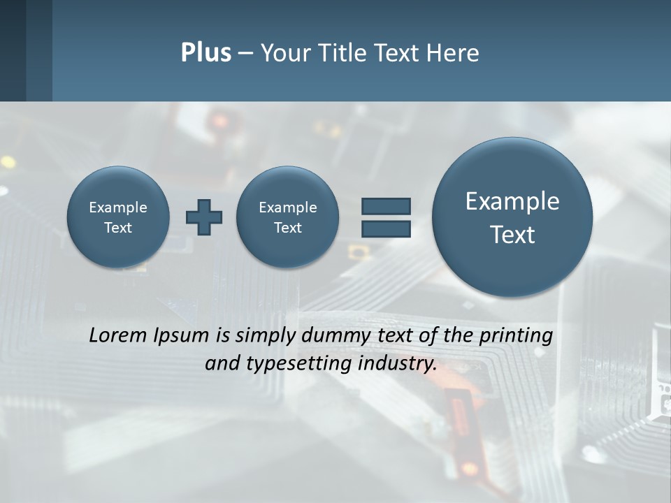 White Power Ventilation PowerPoint Template