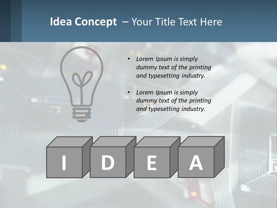 White Power Ventilation PowerPoint Template