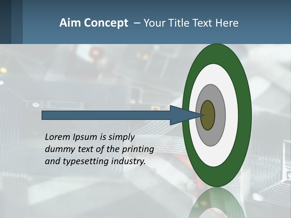 White Power Ventilation PowerPoint Template