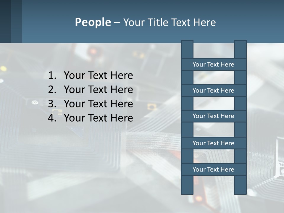 White Power Ventilation PowerPoint Template