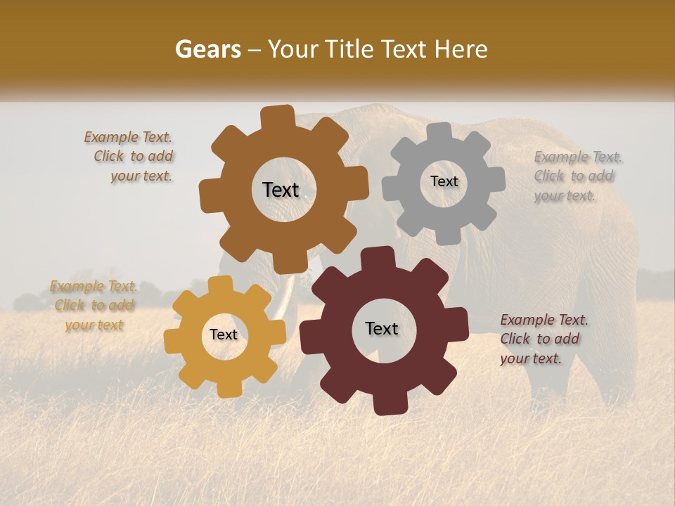 Air Conditioner Switch PowerPoint Template