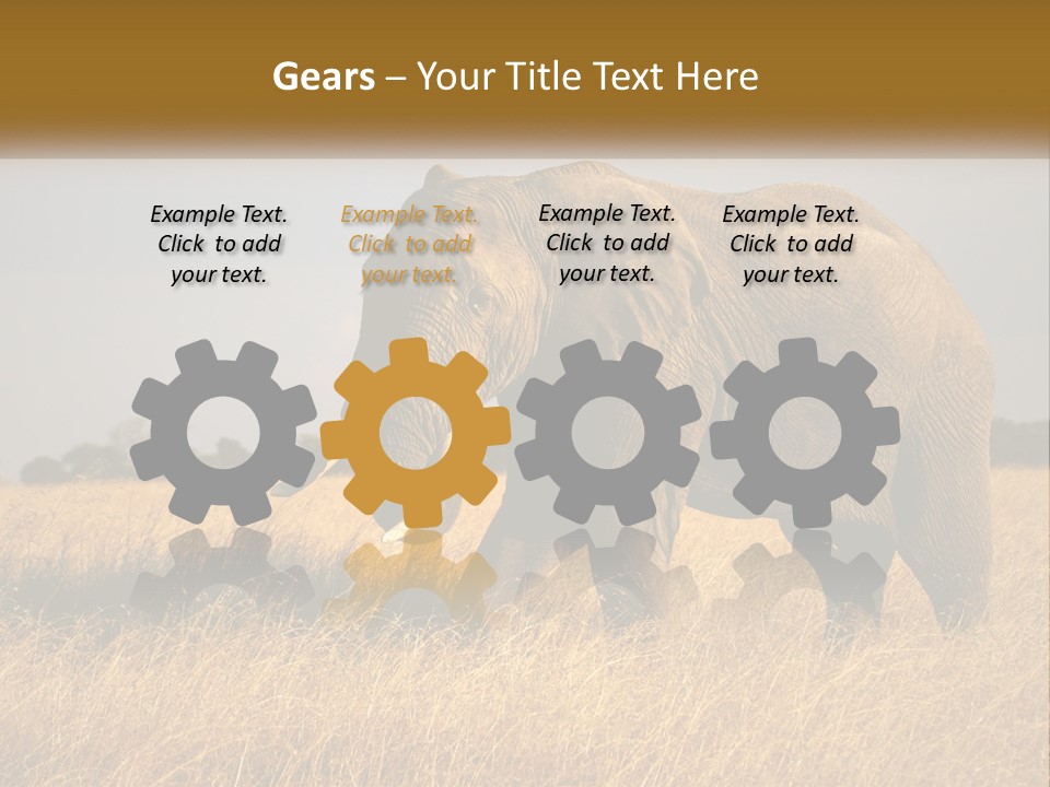 Air Conditioner Switch PowerPoint Template