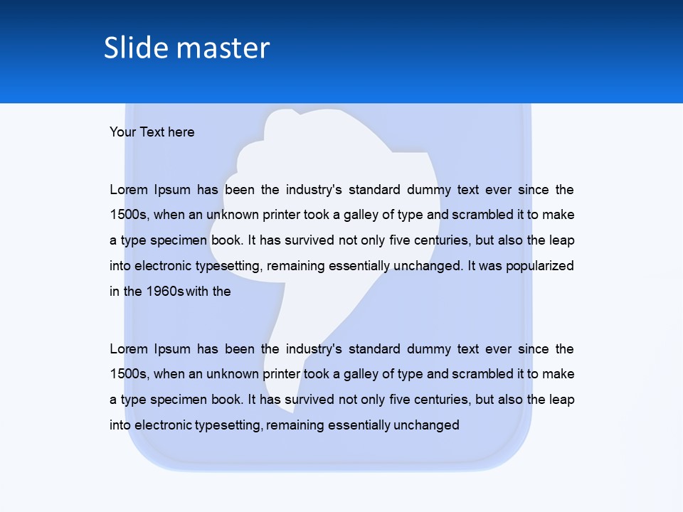 Climate White Industry PowerPoint Template